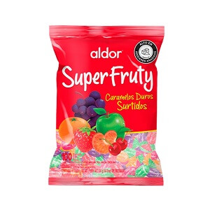 CARAM.SUPER FRUTY SUTIDOS1x100 U.(ALDOR)