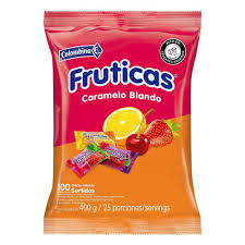 CARAM.FRUTICAS BLANDO COLOMBINA1x100 UND