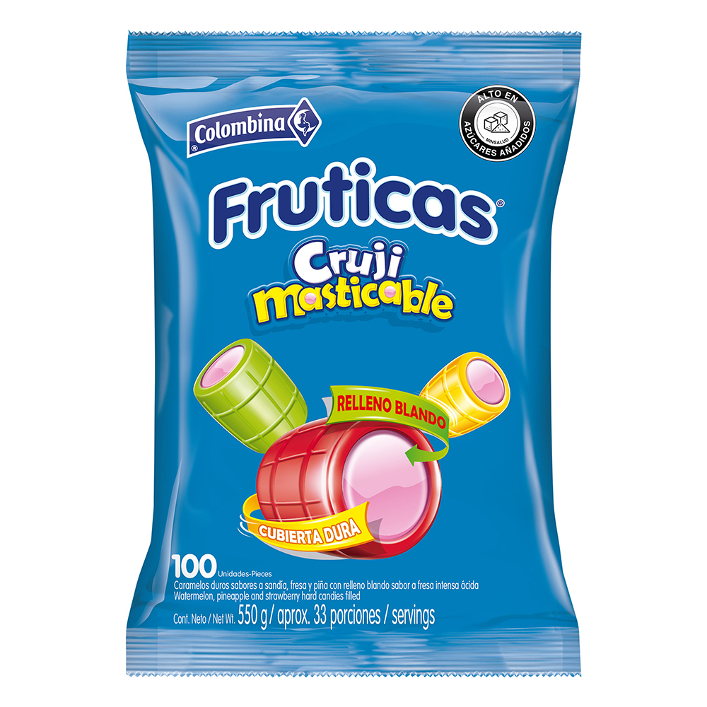 CARAM.FRUTICAS CRUJI MAST.1x100 U.COLOMB