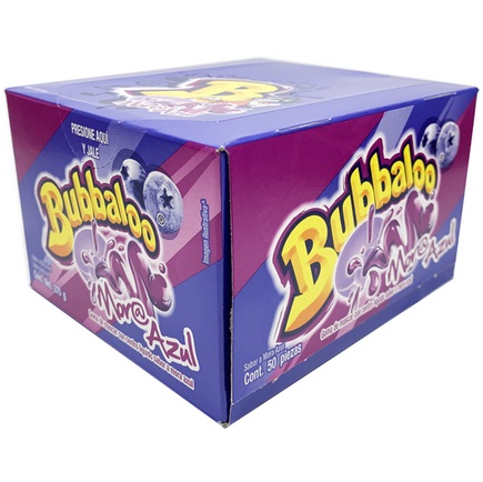 CHICLE BUBBALOO 1x47UND. MORA