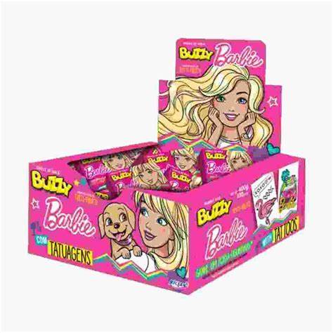 CHICLE BUZZY BARBIE 1x100UND