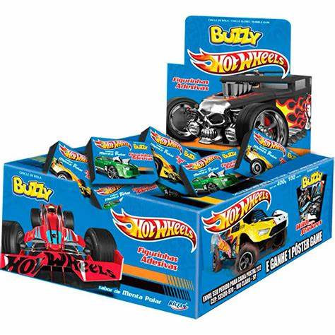 CHICLE BUZZY HOTWHEELS 1x100UND
