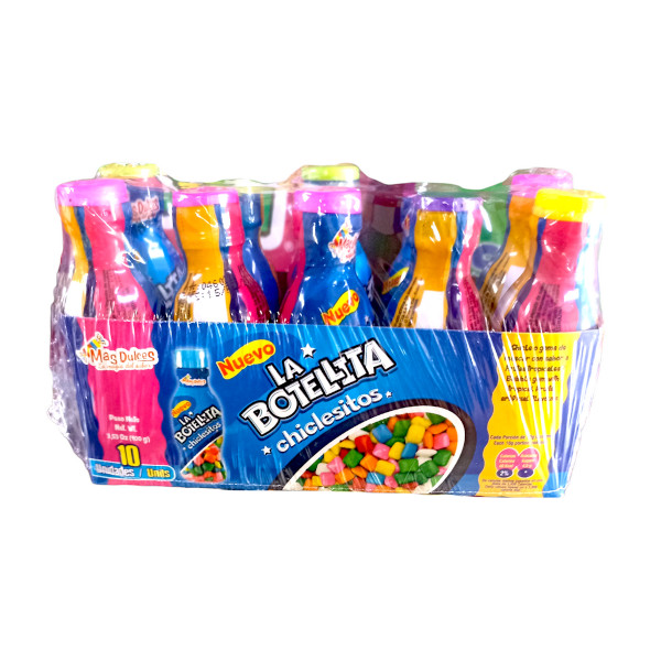 CHICLES LA BOTELLITA 1x10UND DISPLEY