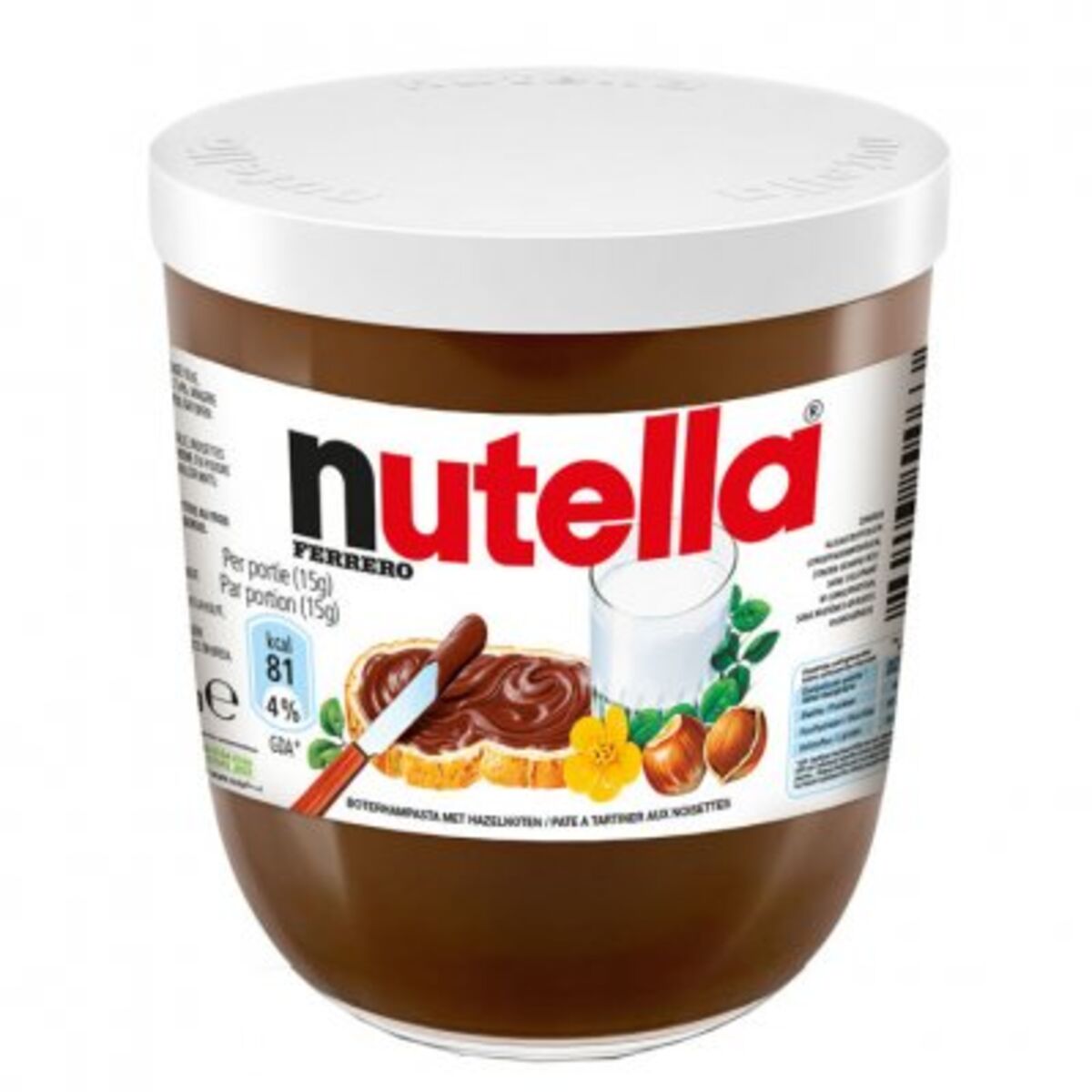 CHOC.NUTELLA 1x200 Grs. UNIDAD