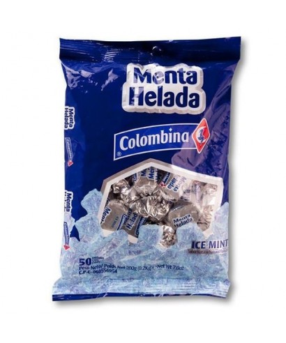 CARAM.MENTA HELADA COLOMBINA 1x100 UND.