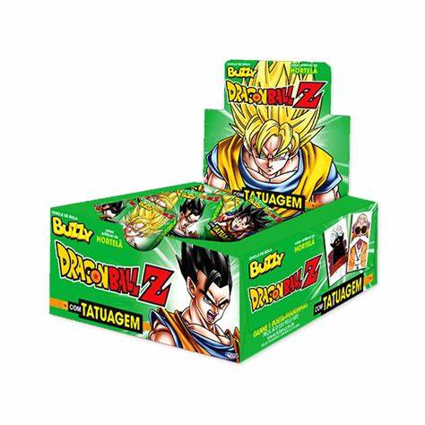 CHICLE BUZZY TATTO DRAGON BALL 1x100 UND