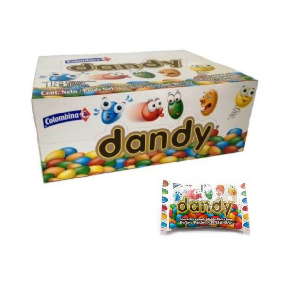 CHOC.DANDY COLOMBINA  1x18x19Grs
