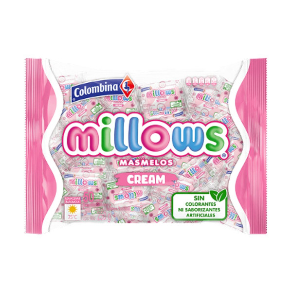 CAR.MILLOWS COLOMBINA INDIV.1x50x250Grs