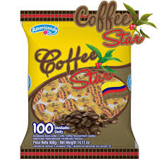 CARAM.COFFE STAR AMERICANDY 1x100 UND.