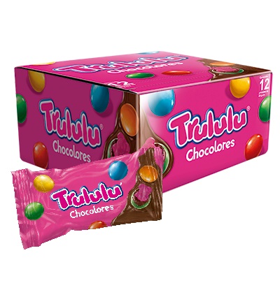 CARAM.TRULULU CHOCOL.GOMAS DISPL.1x12UND