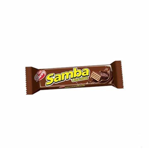 CHOC.SAVOY MINI SAMBA CHOCOLATE 1x16grs.