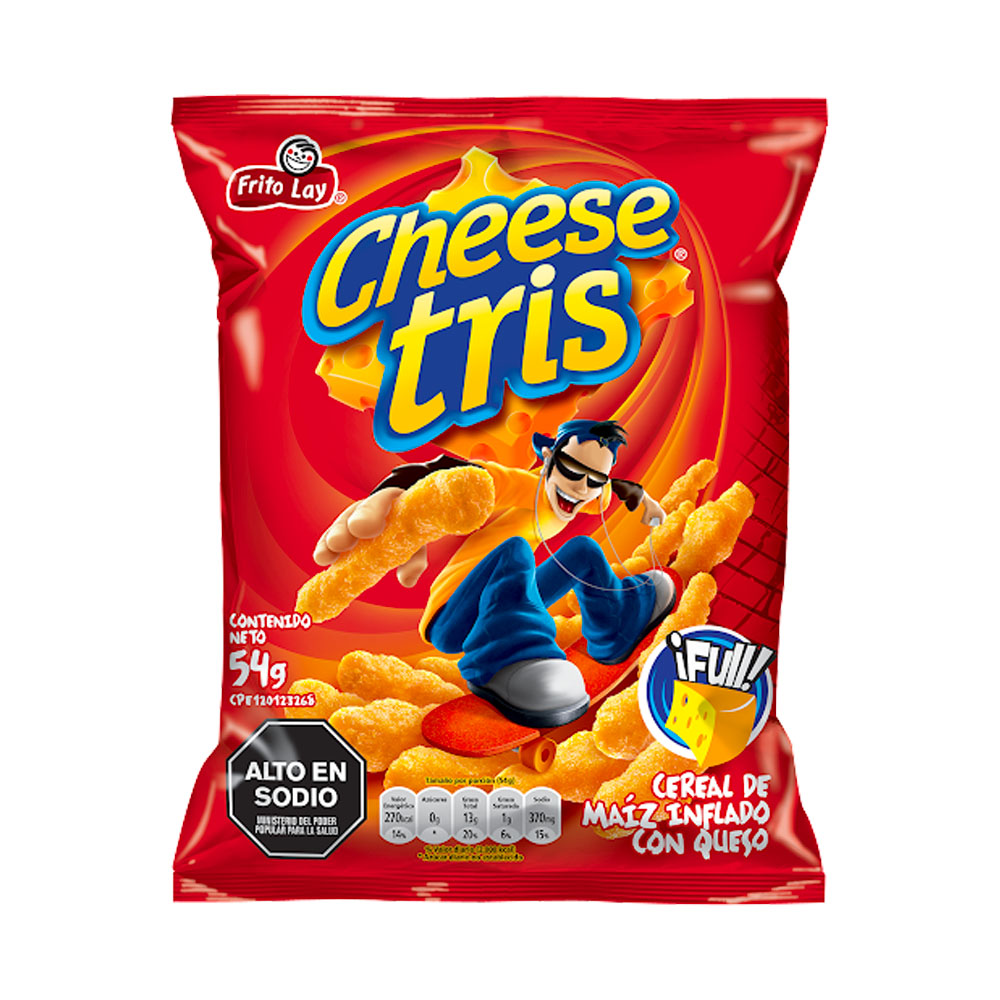 P.CHEESE TRIS 1x12x50Grs.