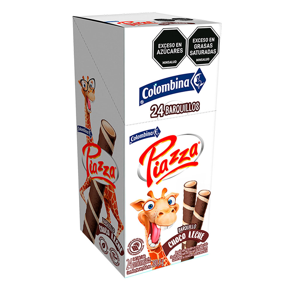 GALL.PIAZZA JIRAFA CHOCOLATE 1x24x280,8G