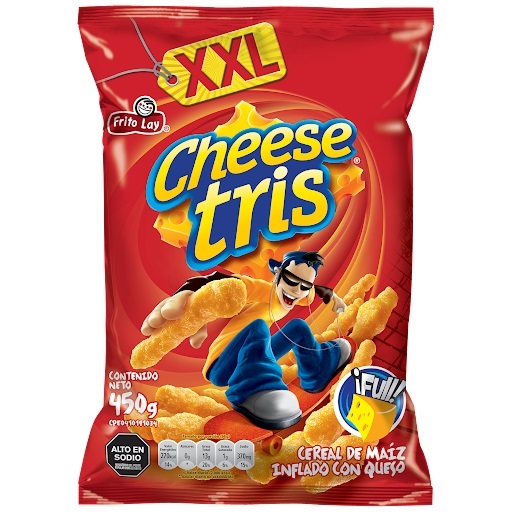 P.CHEESE TRIS XXL1x450GR