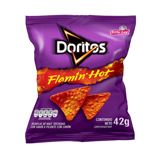 P.DORITO PICANTE FLAMN HOT 1x12x42Grs