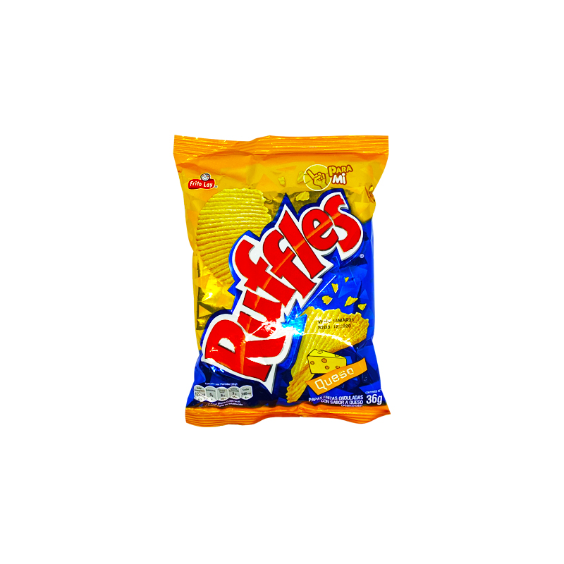 P.RUFLES QUESO RISTRA 1x12x36Grs.