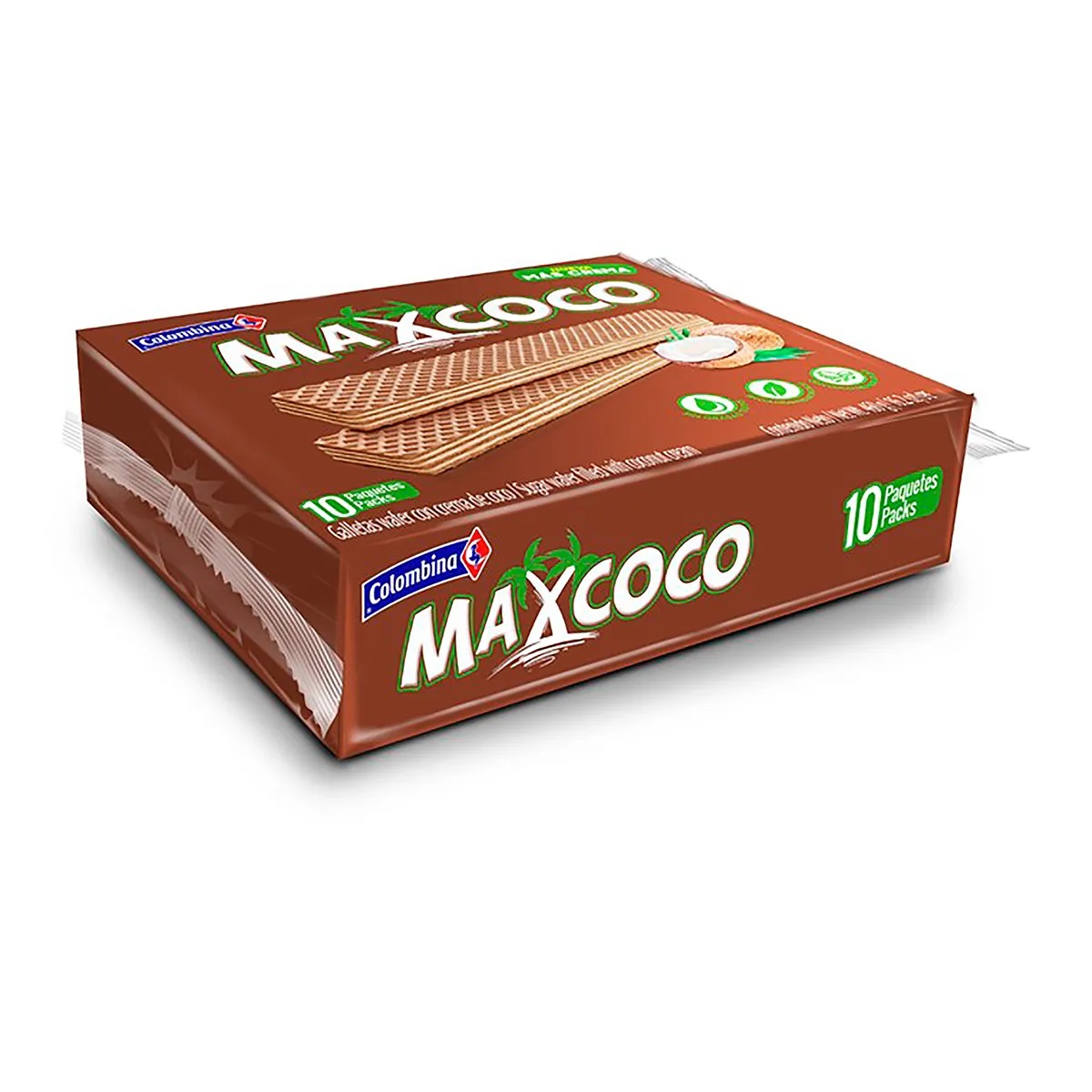 GALL.MAX COCO COLOMBINA WAFER 1x10x460Gr