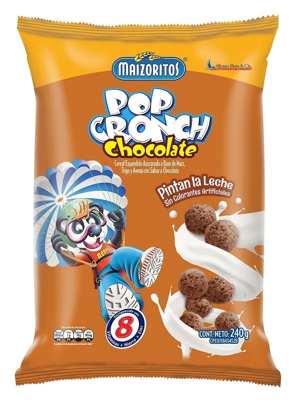 MAIZORITOS POP CRONCH CHOC.12x240 Grs.(B