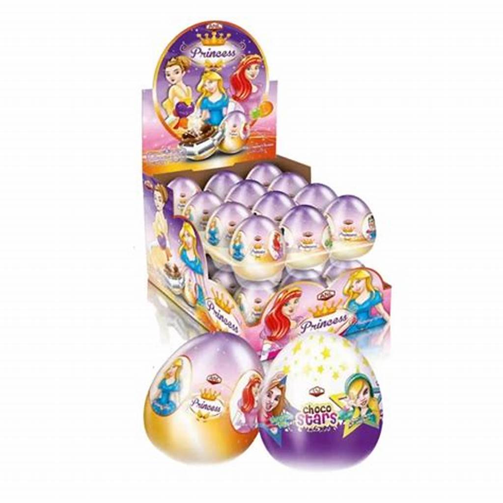 CHOC.HUEVITOS PRINCESA 1x24UND(SORPRESA)