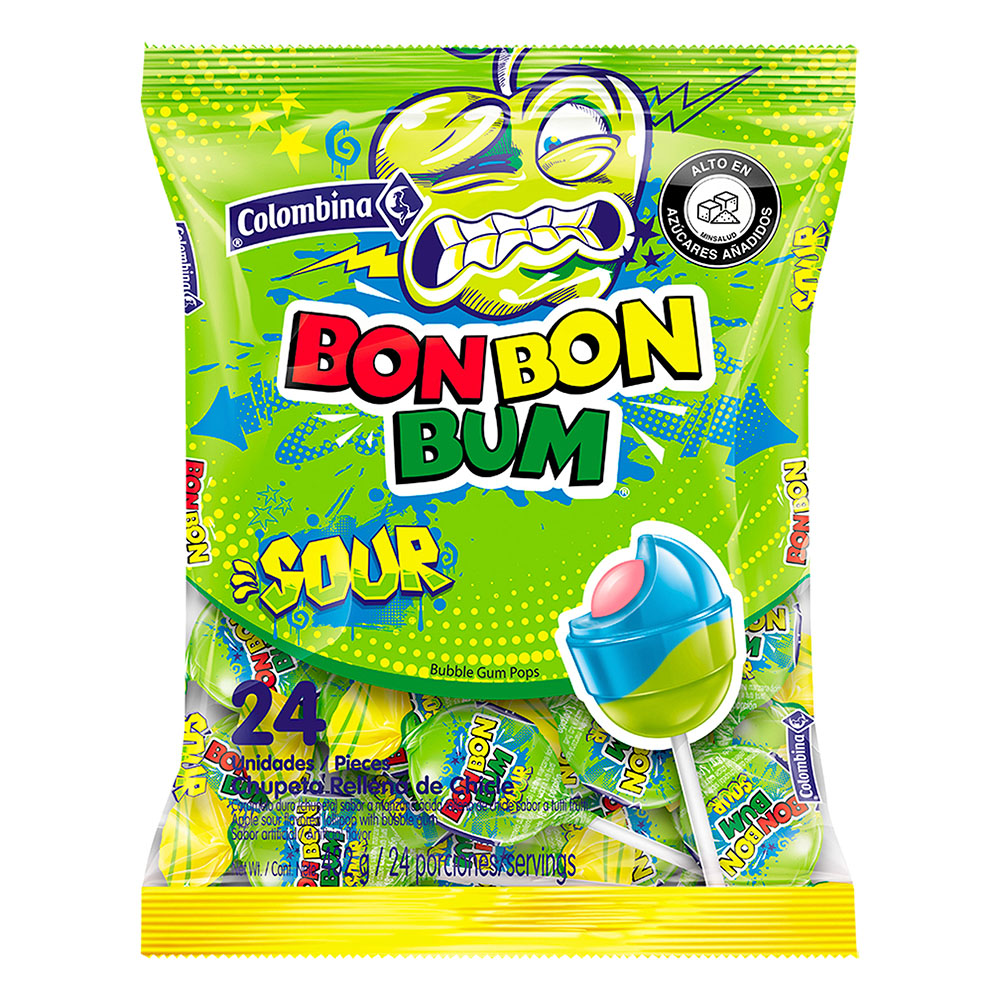 CHUPETA B.B.B.SOUR 1x24 UND.
