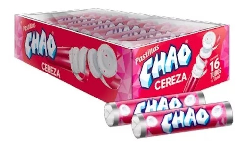 CAR.PASTILLAS CERTS CEREZA CHAO1x16 UND.