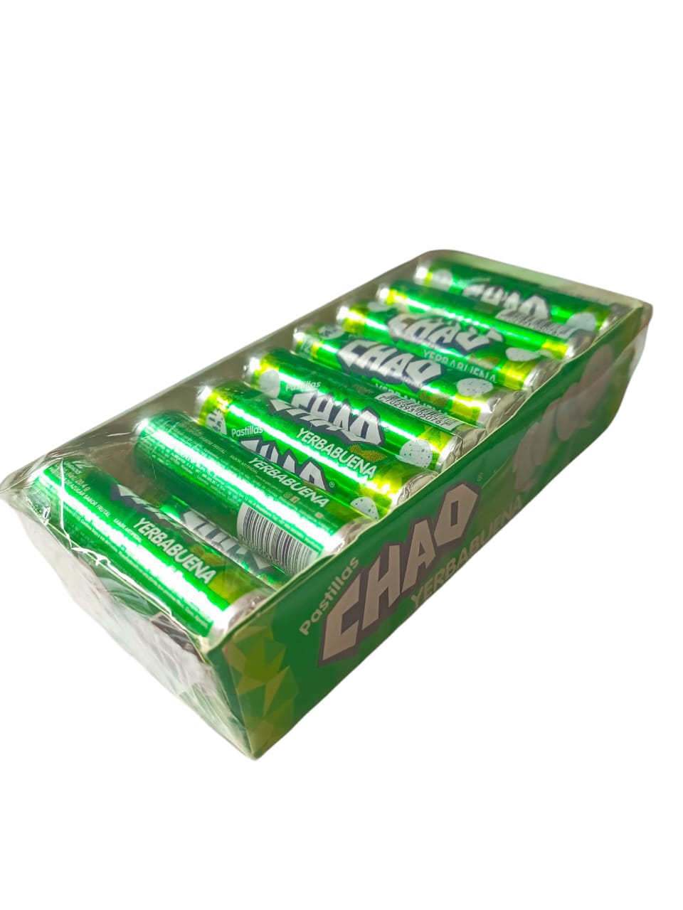 CAR.PASTILLAS CERTS YERBABUENA CHAO1x16 UND.