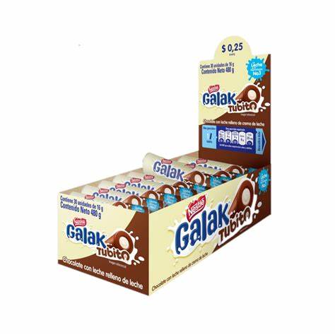 CHOC.SAVOY GALAK TUBITO 1x30x16 GRS.