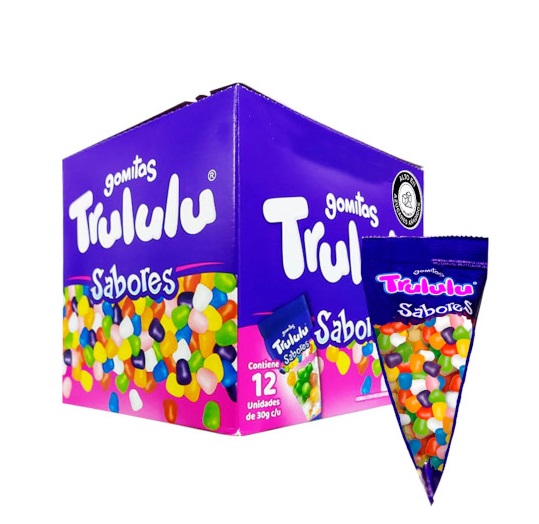 CARAM.TRULULU SABORES DISPLEY 1x12 UND.