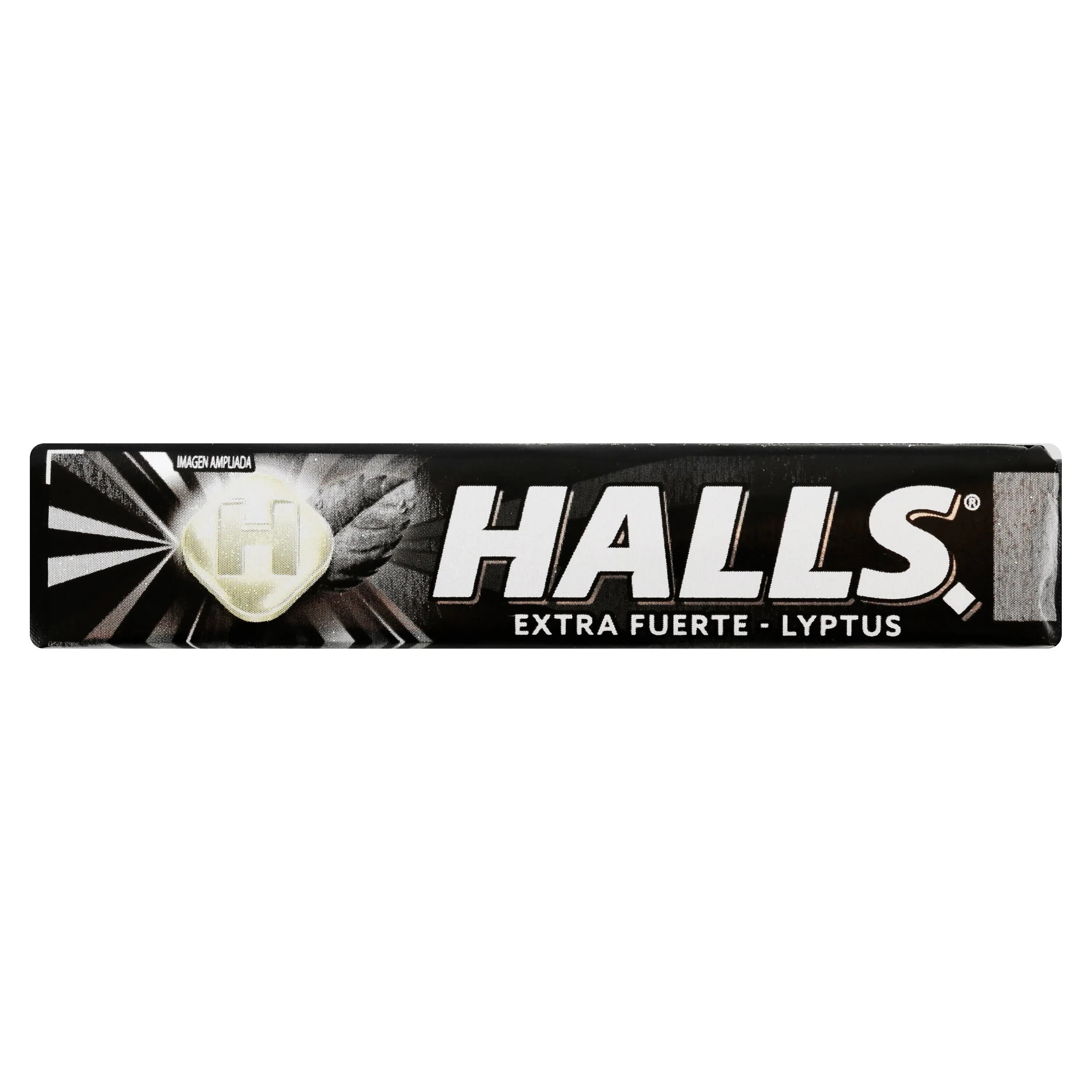 CAR.HALLS BARRA EXT.FUERTE NEGRO 1x12UND