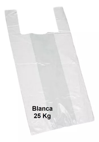 BOLSAS PLAST.MAX.25KG.C/A BLANC.10x100UN