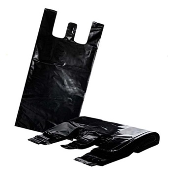 BOLSAS PLAST.25 KG.NEGRA C/ASA 10x100 UN