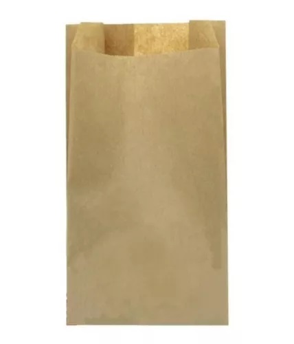 BOLSAS PAPEL 1/4  KG.FUELLE MARR.500UND**