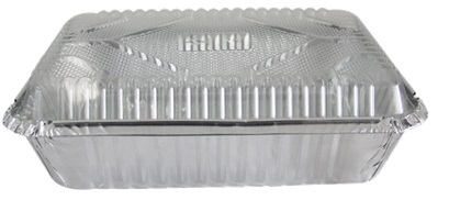 BANDEJA ALUM.C/TAPA PLASTICA 747 1x250 U