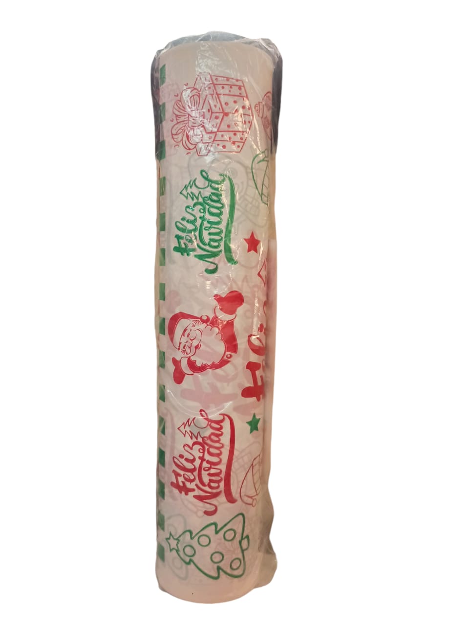 PAPEL PARAF.ESTAMPADO NAVIDEÑO 1x100MTS**