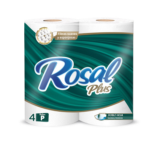 PAPEL HIG.ROSAL PLUS 400 H 12x4 ROLLOS NARANJA