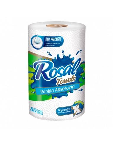 TOALLIN ROSAL MULTIUSO 1x20 UND.80 HOJAS