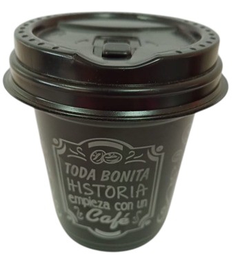 TIRA VASO+TAPA V-67HIST/CAFE SELVA1x100U