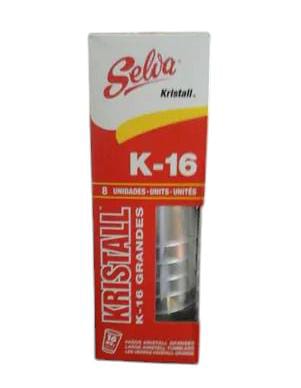 TIRA VASOS SELVA K-16E KRISTALL1x8UND