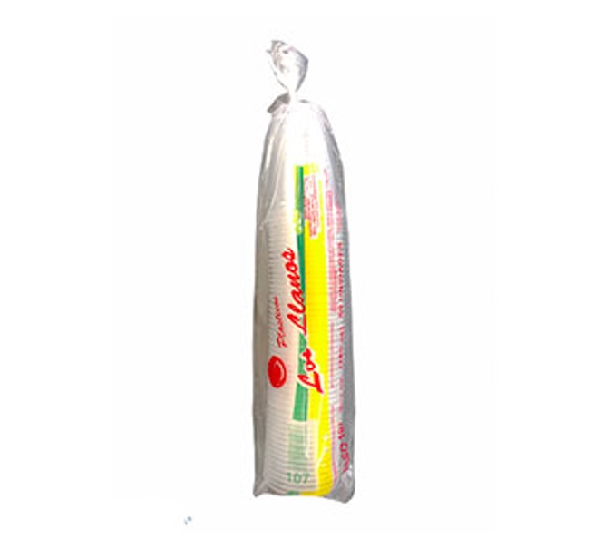 TIRA VASOS PLAST.LOS LLANOS Nº 147 1x50**