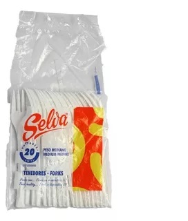 TENEDOR SELVA BLANCO 50x20 UND.
