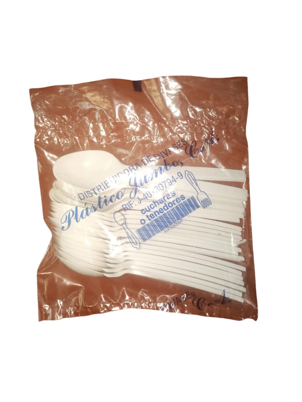 CUCHARITA POSTRE JUMBO PEQ.50x20 UND.**