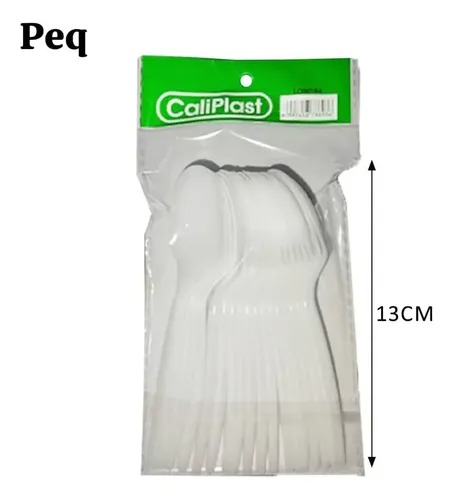 CUCHARITA POSTRE CALIPLAST 100x18U.LOS0184