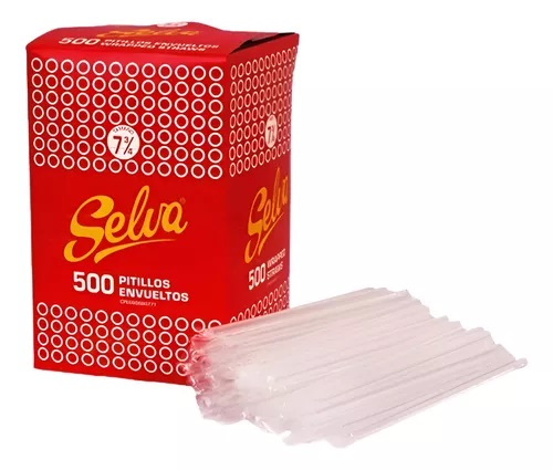 PITILLOS ENVUELTO SELVA7 3/4BLANCO1x500U