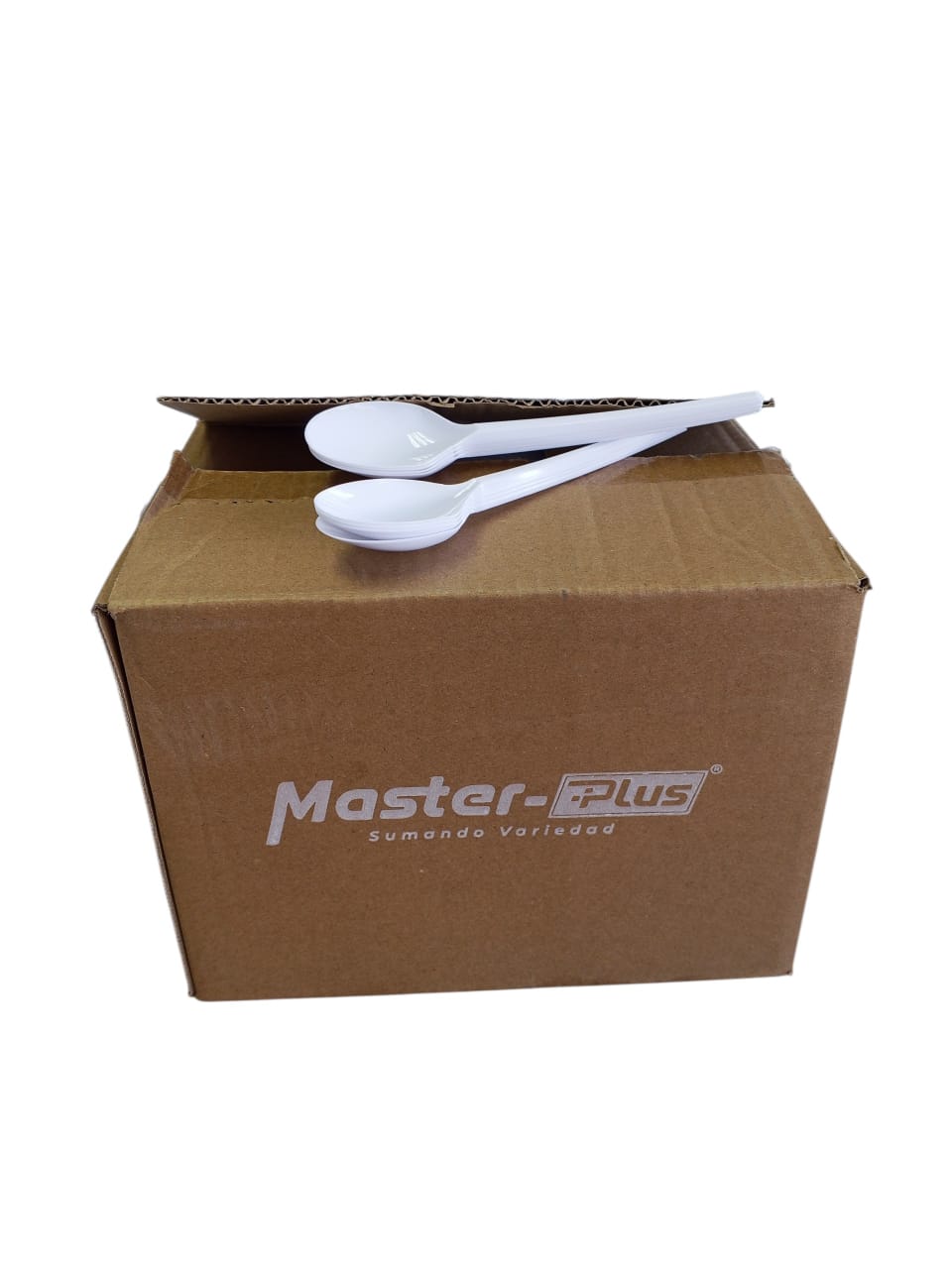 CUCHARA SOPERA GDE.BLANCA 1x1000UND CAJA MASTER PLUS