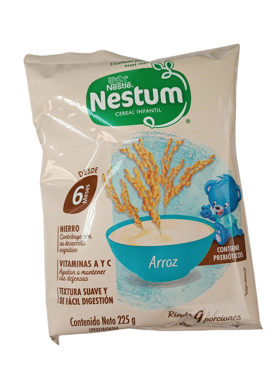 NESTUM ARROZ 12x225 Grs.(BOLSA)
