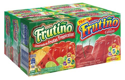 GELATINA FRUTIÑO SABORES 12x35Grss