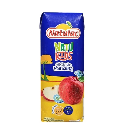 NATULAC JUGO MANZANA 1x3x250ml TRIPOCHO
