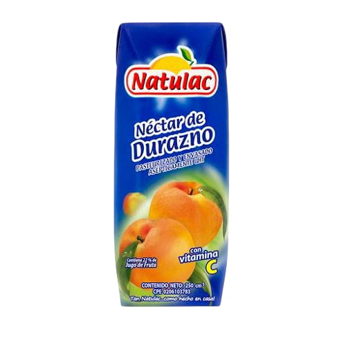 NATULAC JUGO DURAZNO 1x3x250ml TRIPOCHO