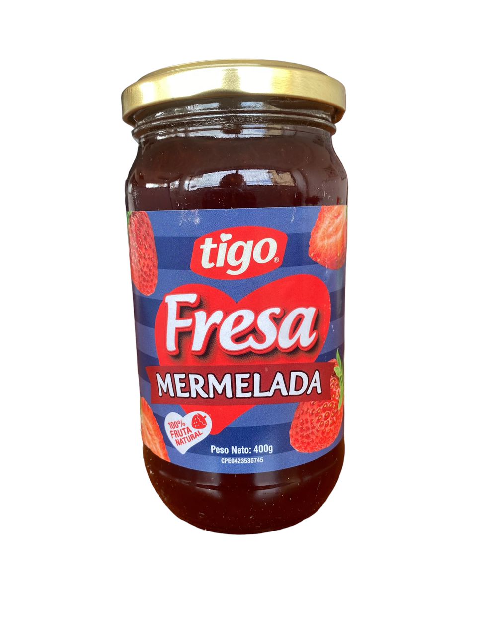 TIGO MERMELADA D/FRESA 12x400Grs.
