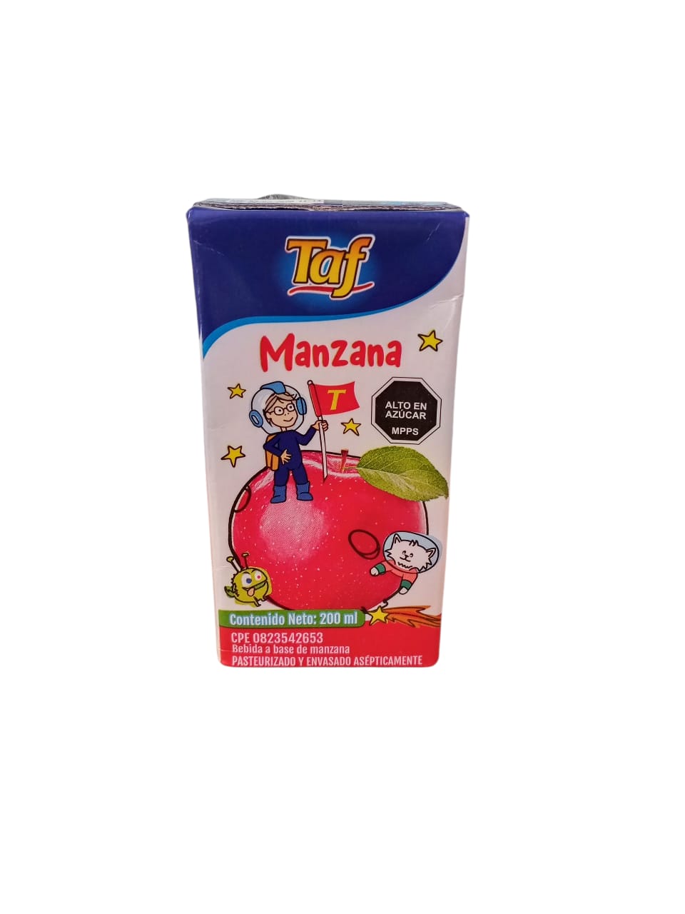 JUGO MANZANA TAF 12x200cc(UHT)